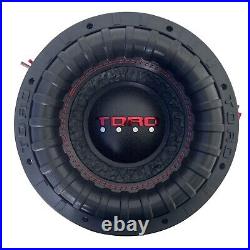 FORCE 10 10 Inch 1500 Watts RMS / 3000w MAX Dual 4 Ohm 3 V. C. Car Subwoofer