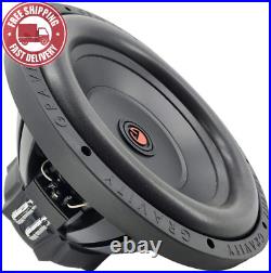 Gravity G5 12 Inch 3000 Watt Package Car Audio Subwoofer With 4 Ohm DVC Power Sin