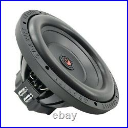 Gravity G5 12 Inch 3000 Watt Package Car Audio Subwoofer with 4 Ohm DVC Power 