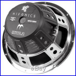 Hifonics HFX12D4 12-Inch 1600 Watt HF Series Dual 4 Ohm Car Subwoofers, Pair of