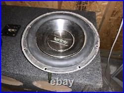 Infinity Reference 860w 4ohm Pair 8 Inch Subwoofers With Ported Box Enclosure