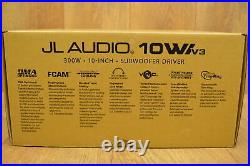 JL Audio 10W1v3-2 10 Inch W1v3 Subwoofer 2 Ohm