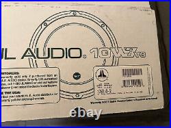 JL Audio 10W3V3-2 10 inch 500W Car Subwoofer Sub 2 Ohms Single Coil Excellent
