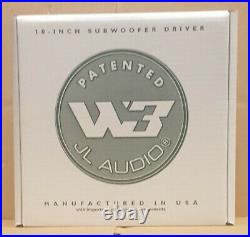 JL Audio 10W3V3-4 (92151) 10inch 4-ohm Subwoofer NEW in OEM PACKAGING