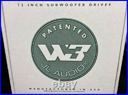 JL Audio 12W3V3-4 12inch 4-ohm 1000 Watts Max Power Car Subwoofer 500 RMS 12W3