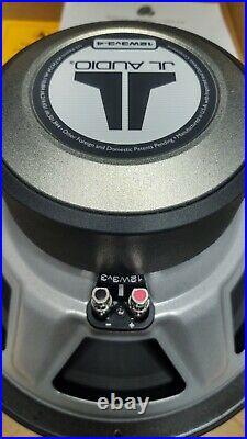 JL Audio 12w3v3-4 12-inch 4ohm 500watt Single Voice Coil Subwoofer
