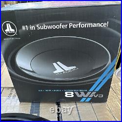 JL Audio 8W1V3-4 Single 4-Ohm, 8 Inch, 150 Watt RMS Car Subwoofer Bass