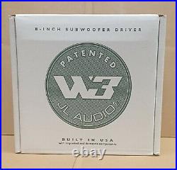 JL Audio 8W3V3-4 (92148) 8-inch 4-ohm Subwoofer NEW in OEM PACKAGING