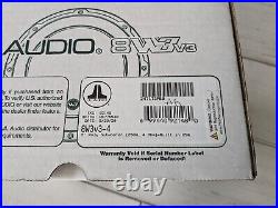 JL Audio 8W3v3-4 8-inch (200 mm) Car Subwoofer Driver 4 Ohm 500 Watt BRAND NEW