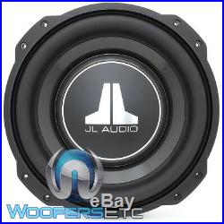 Jl Audio 10tw3-d8 Dual 8 Ohm 10 Shallow Slim Mount Thin Subwoofer Speaker New