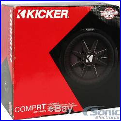 KICKER 43CWRT671 300W 6.75 Inch CompRT Dual 1-Ohm Car Subwoofer