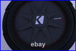 KICKER CompRT 12 Inch 30cm Car Audio Subwoofer 1000W DVC 2 ohm RoHS Compliant