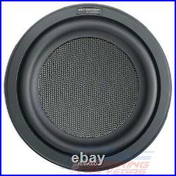 Kenwood Kfc-xw1000f 10 Single 4 Ohm 1000 Watts Subwoofer Shallow Mount 10-inch