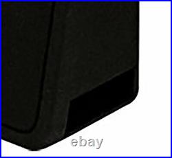 Kicker 10 Inch 600 Watt 4 Ohm Vented Thin Profile Subwoofer Enclosures (2 Pack)