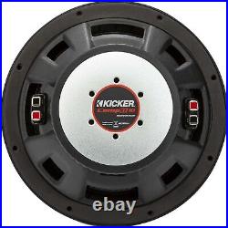 Kicker 10 Inch Comp R Woofer Includes Two 48CWR102 Virtual 2 ohm Package