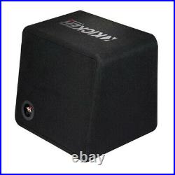 Kicker 12 Inch 1000 Watt 2-Ohm Ported Vented Subwoofer Enclosure Box (2 Pack)
