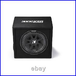 Kicker 43VC124 Comp 12-inch Subwoofer in Ported Enclosure, 4-Ohm