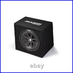 Kicker 43VC124 Comp 12-inch Subwoofer in Ported Enclosure, 4-Ohm