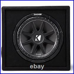 Kicker 43VC124 Comp 12-inch Subwoofer in Ported Enclosure, 4-Ohm Used Very