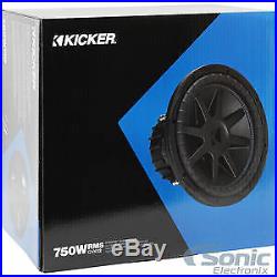Kicker 44CVX122 1500 Watts 12 Inches Dual 2 ohm Car Audio Subwoofers Open Box