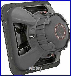 Kicker 45L7R124 L7R 12 Inch 1200W Max Power 4 Ohm DVC Square Car Audio Subwoofer