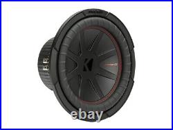 Kicker 48CWR102 Refurbished 10 inch CompR 2 Ohm Dual Voice Coil Subwoofer