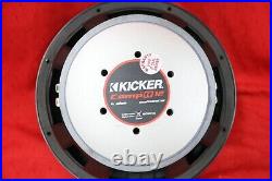 Kicker 48CWR124 CompR 12-Inch 4-Ohm Dual Voice Coil Subwoofer Light Use #U7
