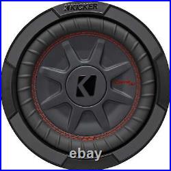 Kicker 48CWRT82 CompRT 8 Subwoofer, DVC, 2-ohm