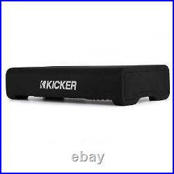 Kicker 48TRTP122 12 Thin Subwoofer with Passive Radiator, 2-Ohm