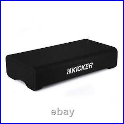 Kicker 48TRTP122 12 Thin Subwoofer with Passive Radiator, 2-Ohm