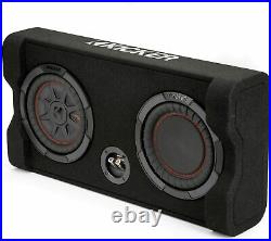 Kicker 48TRTP82 8-Inch Enclosed Subwoofer, CompRT Car Audio Sub, 300W RMS, 2 Ohm