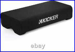 Kicker 48TRTP82 8-Inch Enclosed Subwoofer, CompRT Car Audio Sub, 300W RMS, 2 Ohm