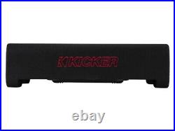 Kicker 49l7tdf122 12-inch (30cm) Thin L7 Down Firing Subwoofer Enclosure, 2-ohm