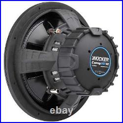 Kicker 50CVX124 CompVX 12-Inch Subwoofer, Dual 4-Ohm