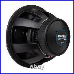 Kicker 51CWQ154 CompQ Q-Class 15 Subwoofer, Dual 4-Ohm