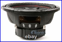 Kicker 700W 10 Inch CompVR 2 Ohm Subwoofer Car Audio Bass Power Sub 43CVR102