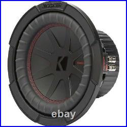 Kicker 8 Inch Comp R Woofer Includes Two 48CWR82 Virtual 2 ohm Package