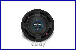 Kicker CVX102 COMPVX 10 Subwoofer Dual Voice Coil 2-Ohm 600W