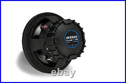 Kicker CVX102 COMPVX 10 Subwoofer Dual Voice Coil 2-Ohm 600W