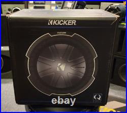 Kicker CompQ10 Q-Class 10-Inch (25cm) Subwoofer, Dual Voice Coil 2-Ohm