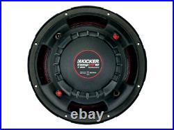 Kicker CompVR 10-Inch (25cm) Subwoofer, DVC, 2-Ohm, 350W