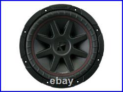 Kicker CompVR 10-Inch (25cm) Subwoofer, DVC, 4-Ohm, 350W