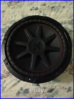 Kicker CompVR 12 Inch Subwoofer Dual Voice coil 4 Ohm 43CVR124 (used)
