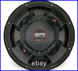Kicker CompVR 12 Inch Subwoofer with Dual 4 Ohm Voice Coils