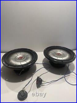 Kicker CompVT 07CVT104 10-Inch 800 Watt 4-Ohm Subwoofer Speaker QTY 2 In Set