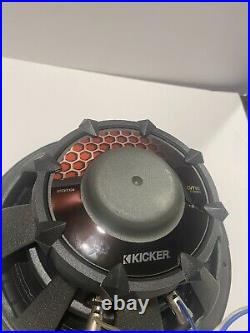 Kicker CompVT 07CVT104 10-Inch 800 Watt 4-Ohm Subwoofer Speaker QTY 2 In Set