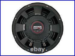 Kicker CompVT 10-Inch (25cm) Subwoofer, SVC, 4-Ohm, 350W