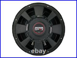 Kicker CompVT 12-Inch (30cm) Subwoofer, SVC, 4-Ohm, 400W