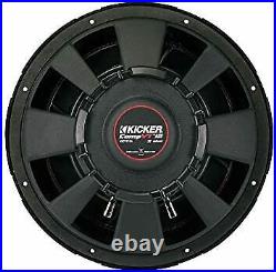 Kicker CompVT 43CVT122 Car Audio Subwoofer, 12 Inch 800 Watts 2 Ohm SVC Sub, NEW