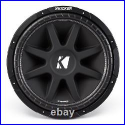 Kicker Comp 15-inch (38cm) Subwoofer, 4-Ohm, RoHS Compliant